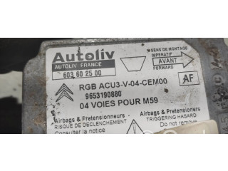 Блок подушек безопасности 9653190880, 603602500   Citroen Berlingo