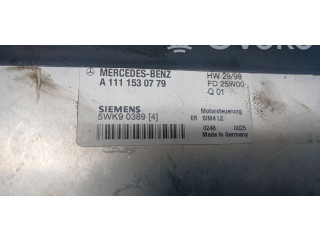 Řídící jednotka A1111530779, 5WK90389 Mercedes-Benz CLK A208 C208 2000