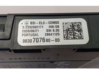   Pojistková skříňka 9830707680   Citroen Berlingo 2020