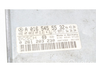 Řídící jednotka A0165455532, 0261203230 Mercedes-Benz E A207 2012