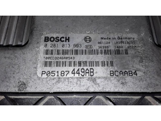 Řídící jednotka 0281013693, P05187449AB Dodge Caliber 2006