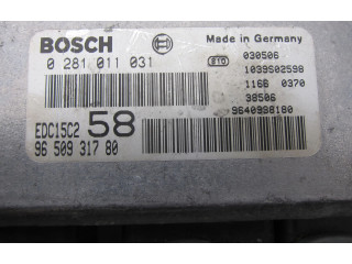 Řídící jednotka 0281011031 Fiat Ulysse 2000