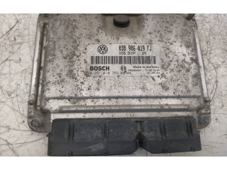 Блок управления двигателя 0281010789 Skoda Octavia Mk2 (1Z)