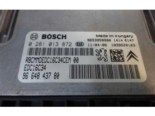 Блок управления двигателя 9664843780   Peugeot Partner