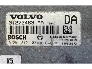 Блок управления двигателя 0281012103, 31272463   Volvo S60