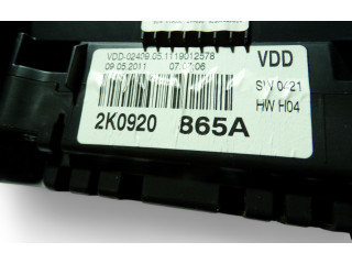 Панель приборов 2K0920865A Volkswagen Caddy