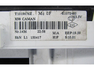 Блок управления климат-контролем 272705952R, 272705952R   Renault Clio III