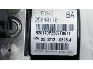 ABS Steuergerät 25840170, 25021205954 Chevrolet HHR 2008