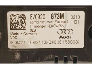 Панель приборов 8V0920894X   Audi A3 S3 8V       