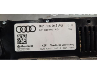 Блок управления климат-контролем 8K1820043AG   Audi A5 8T 8F