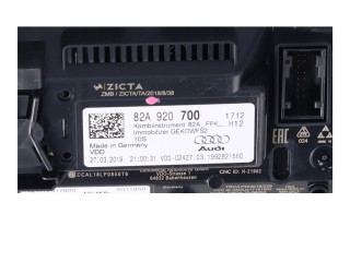Панель приборов 82A920700 Audi A1