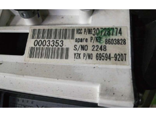 Панель приборов 30710071, 0090059 Volvo C70