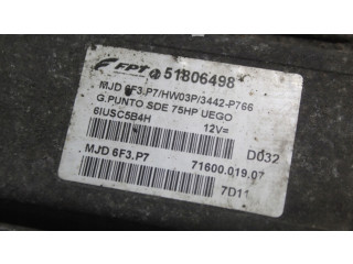 Блок управления двигателем Блок управления 71600.019.07   Fiat Grande Punto