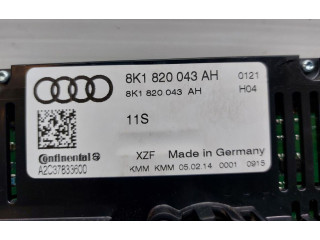 Блок управления климат-контролем 8K1820043AH   Audi A5 Sportback 8TA