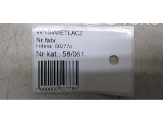 Дисплей 31374994 Volvo S60