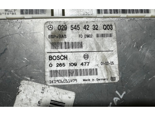 Блок управления двигателя 0295454232Q03   Mercedes-Benz A W168