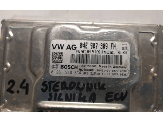 Блок управления двигателя 04E907309FH, 0261S10304 Skoda Octavia Mk4