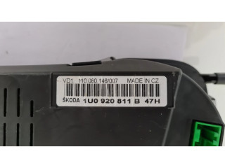Панель приборов 1U0920811B, 110080146   Skoda Octavia Mk1 (1U)       