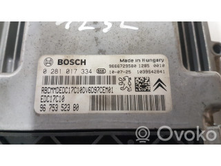 Řídící jednotka 0281017334, 9675352380   Citroen Berlingo 2011