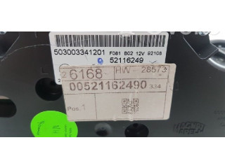 Панель приборов 521162490, 503003341201 Fiat 500X