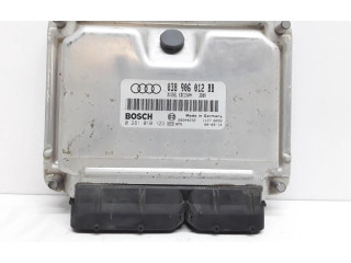 Блок управления двигателем Блок управления 0281010123   Audi A3 S3 8L