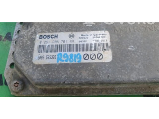 Блок управления двигателем Блок управления 0261206701, 6000589328. Dacia Nova