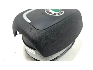 Подушка безопасности водителя 3T0880201, 62218050A Skoda Superb B6 (3T)