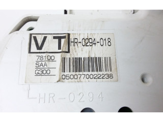 Панель приборов HR0294018, 78100SAAG300   Honda Jazz       