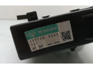 Блок управления климат-контролем 72343AJ030, 1777C0-0343 Subaru Outback