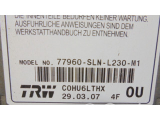 Блок подушек безопасности 77960-SAA-G821-M1   Honda Jazz