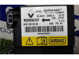 Блок подушек безопасности 8201002828, 8201002828 Dacia Sandero