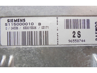 Блок управления двигателем Блок управления 96558744, 96558744   Chevrolet Matiz