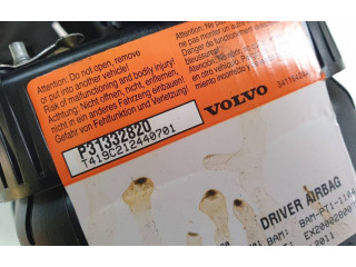 Подушка безопасности водителя P31332820, 34116424A   Volvo V70