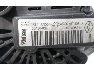Генератор 8200667608A Nissan Tiida C11