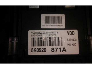Панель приборов 5K0920871A Volkswagen Golf VI