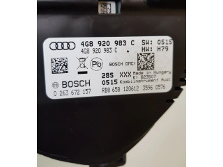 Přístrojová deska Audi A6 C7 2012 4G8920983C