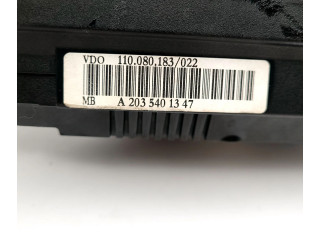 Přístrojová deska Mercedes-Benz C W203 2003 A2035401347, A2035401347