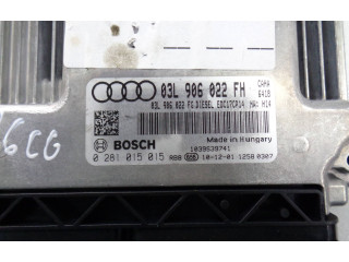 Řídící jednotka 03L906022FH, 0281015015 Audi A6 S6 C6 4F 2009