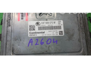 Блок управления двигателем Блок управления 03F906070M, 5WP44614. Skoda Yeti (5L)