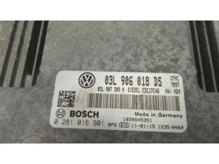 Блок управления двигателя 03L906018DS Volkswagen Touran II
