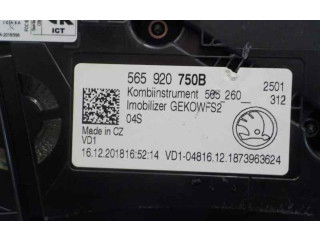 Панель приборов 565920750B, 565920750B   Skoda Karoq       