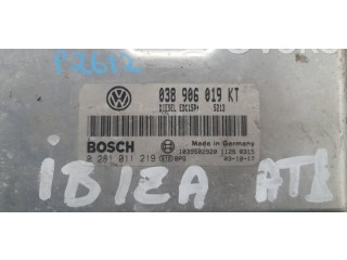 Блок управления двигателем Блок управления 0281011219, 038906019KT   Seat Ibiza III (6L)