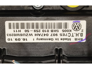 Блок управления климат-контролем 7E5907047AH, 5HB01025950 Volkswagen Transporter Caravelle T5