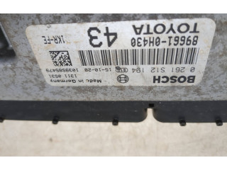 Блок управления двигателя 0261S12194, 896610H430   Peugeot 108