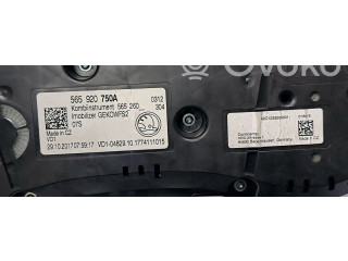 Панель приборов 656920750A Skoda Karoq
