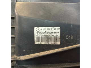 Вентилятор радиатора     A2035000193, G128Y20    Mercedes-Benz C W203 2.2