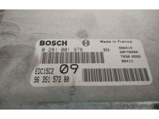 Řídící jednotka 0281001978 Citroen Berlingo 1999