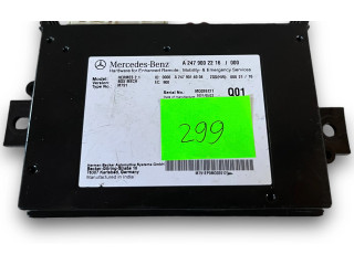 Блок комфорта S299, A2479002216   Mercedes-Benz GLB x247   