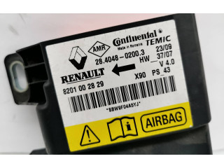 Блок подушек безопасности 8201002829, 28404802003   Dacia Sandero