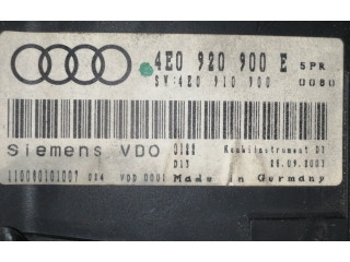 Přístrojová deska Audi A8 S8 D3 4E 2003 4E0920900E